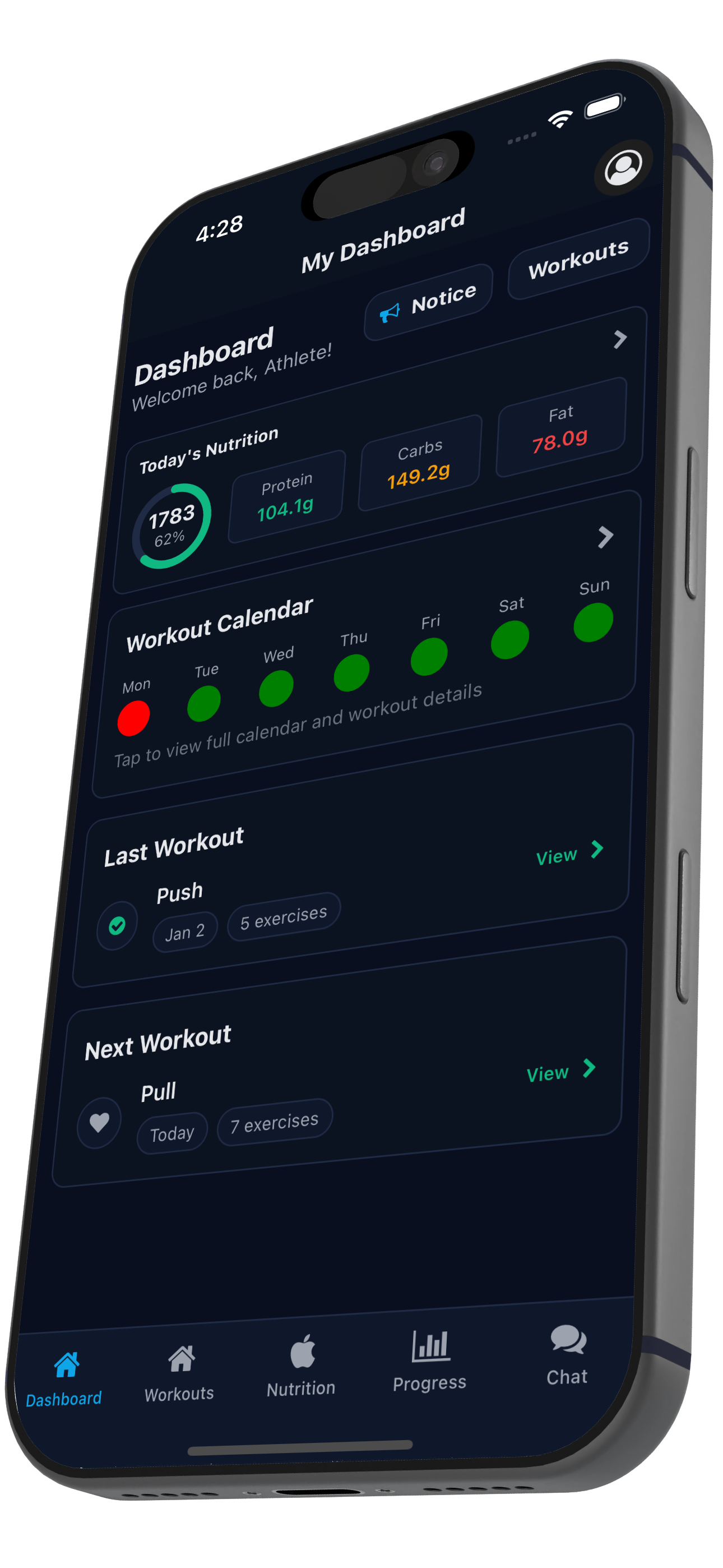 StrenvoAI dashboard screenshot